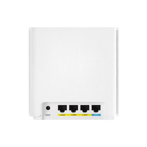 Asus AX5400 Dwuzakresowy Mesh WiFi 6 System ZenWiFi XD6S (1 szt.) 802.11ax 574+4804 Mbit/s 10/100/1000 Mbit/s Porty Ethernet LAN - 2